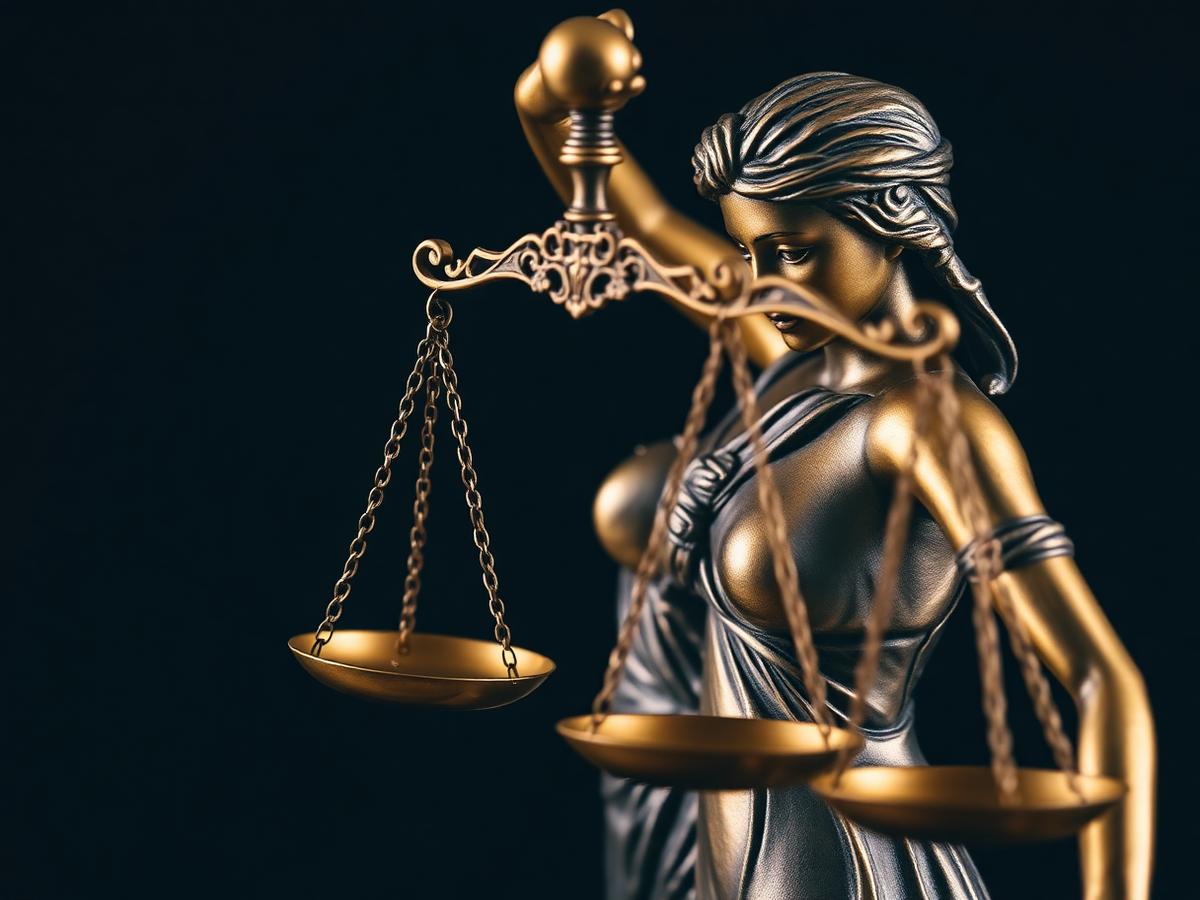 Lady Justice statue
